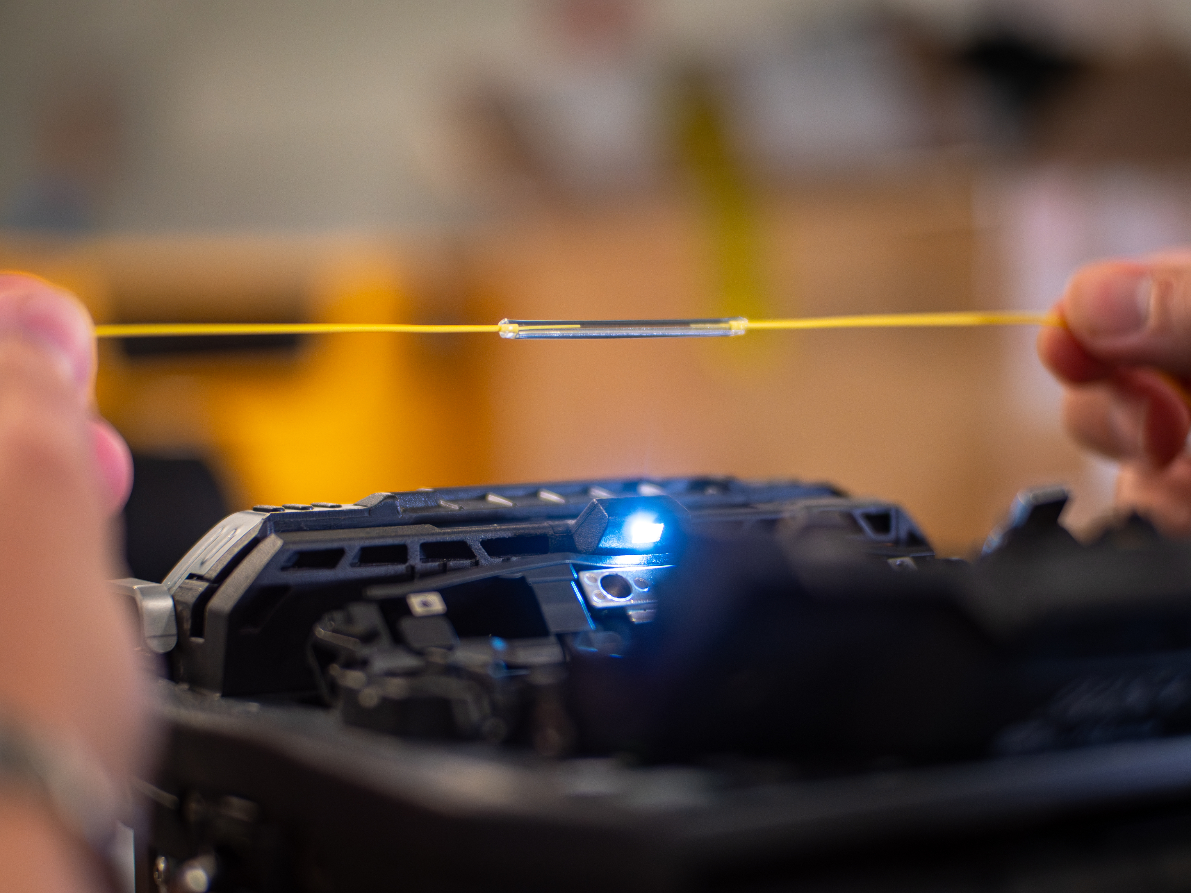 Fiber optic link system